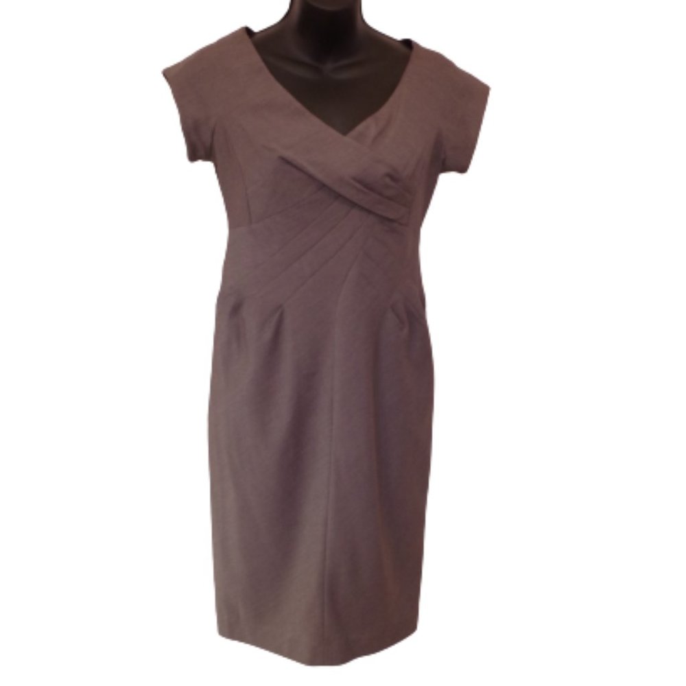 Michael Kors Greige Fitted Office Dress- Sz. 2